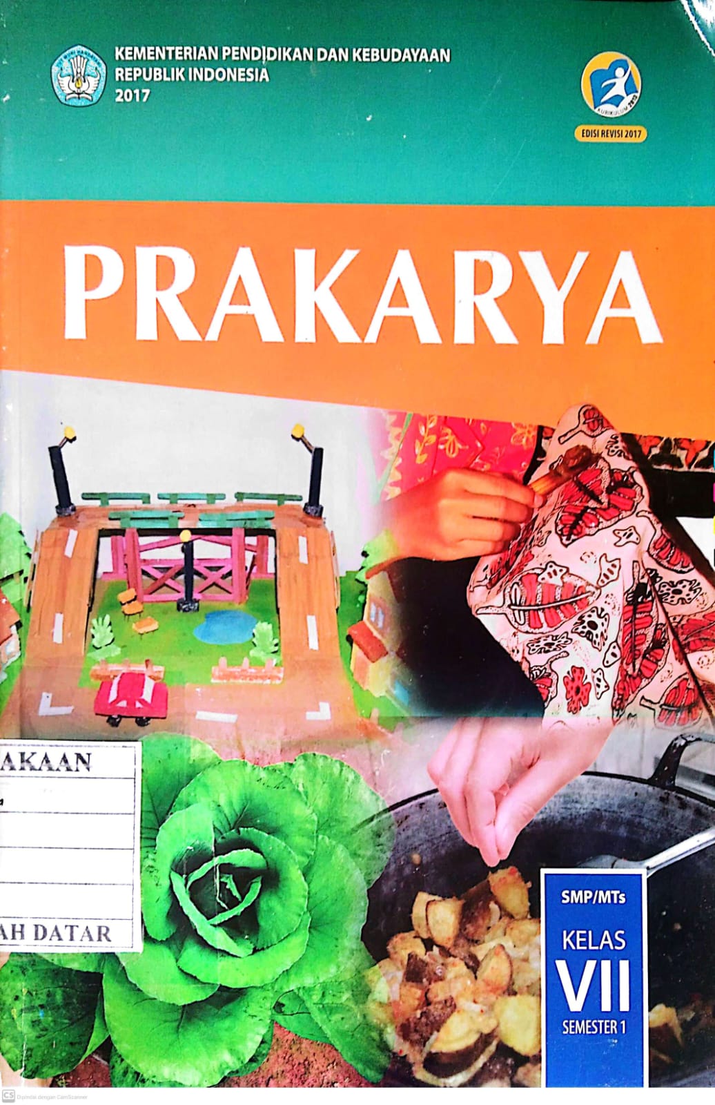 E BOOK Prakarya kls 7 Semester 1